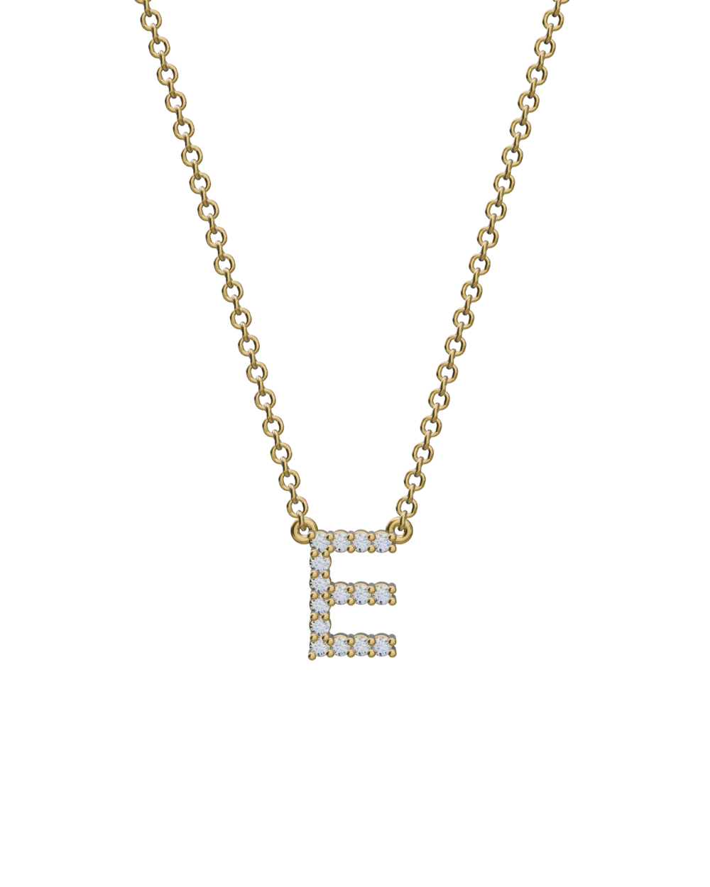Diamond Initial Necklace - Image 17