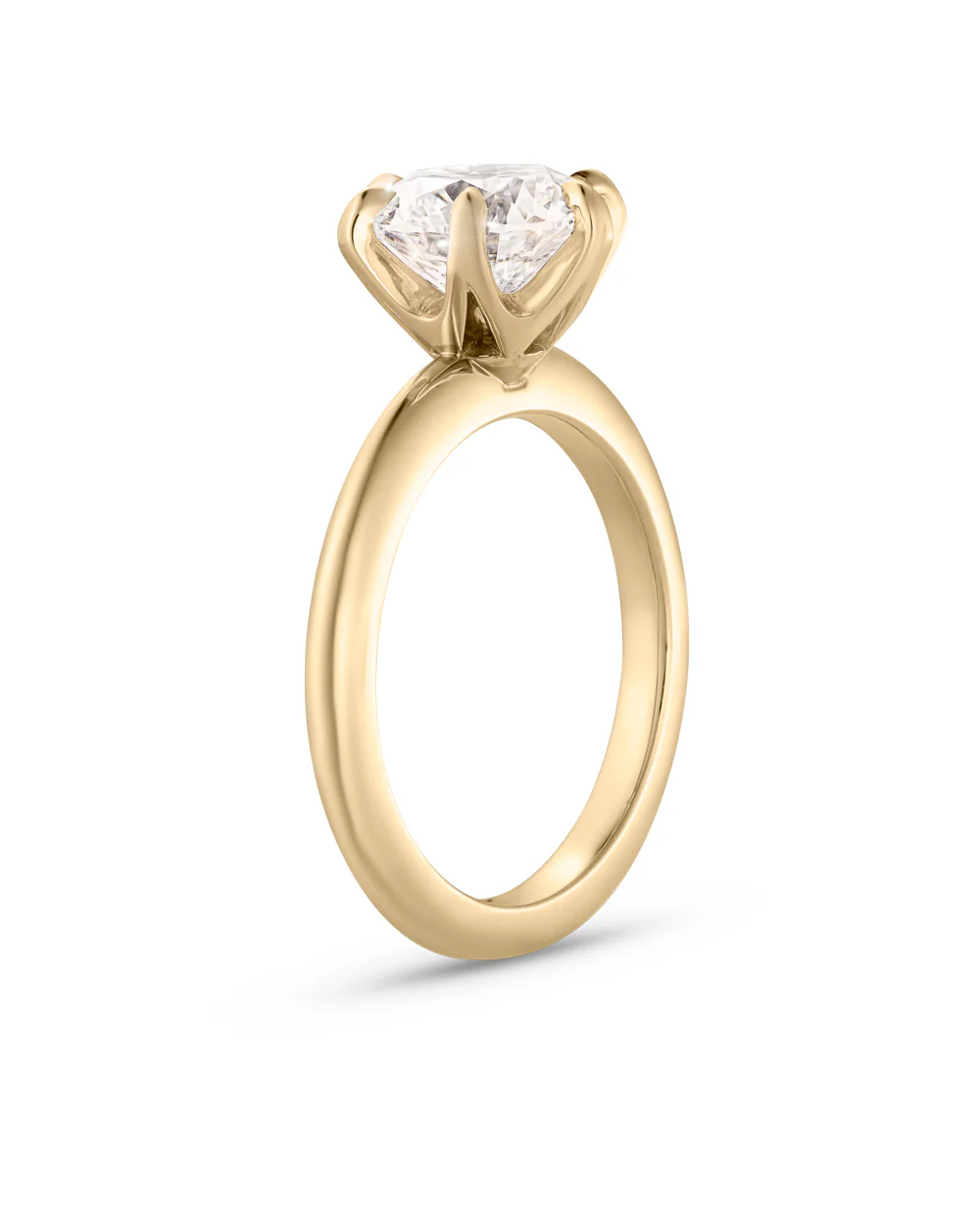 Jessica 2.52ct Brilliant Round Solitaire Diamond Engagement Ring - Image 3