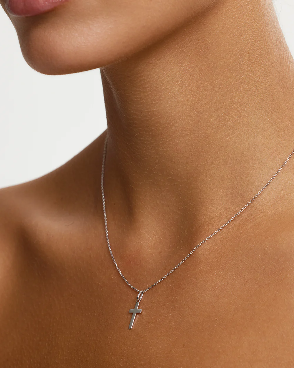 Petite Cross Necklace - Image 8