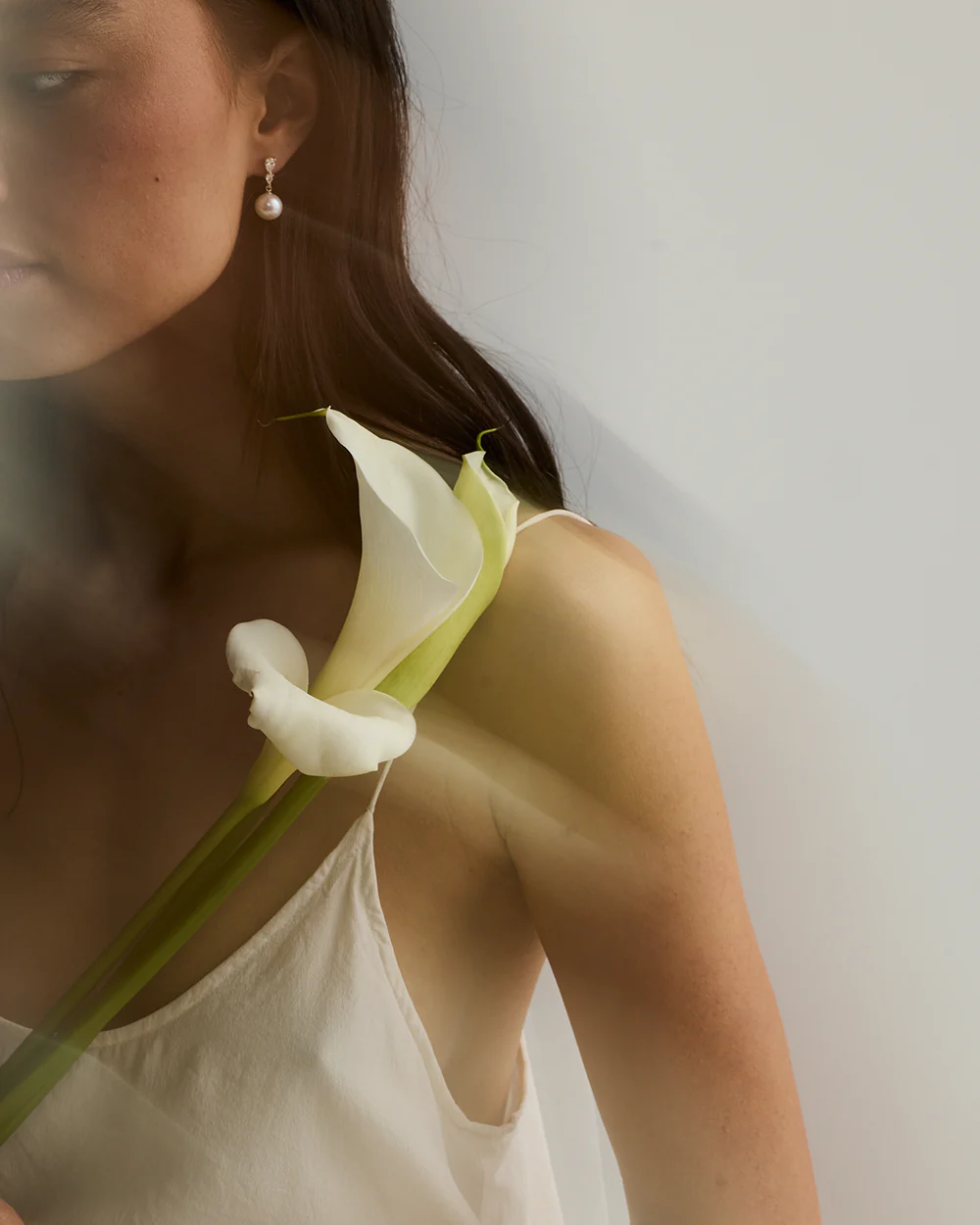 Renee Pearl Drop Earrings - Image 10