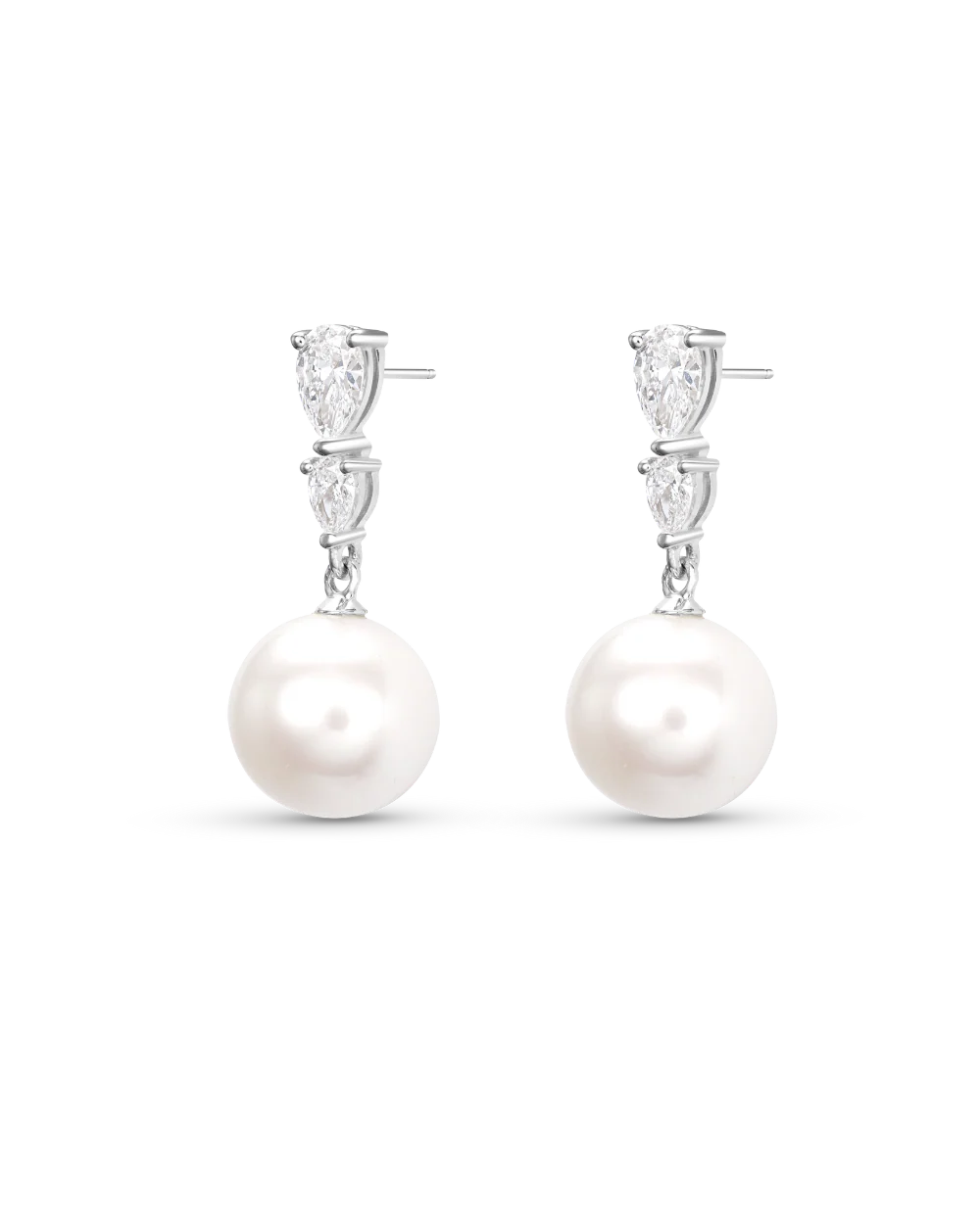 Renee Pearl Drop Earrings - Image 8