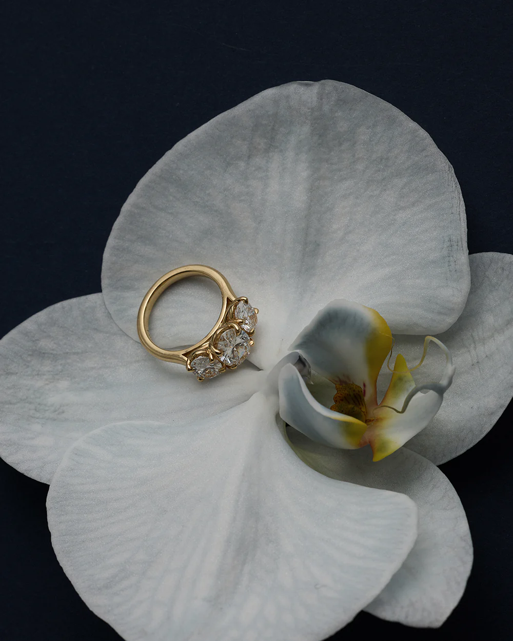 Stella 2.01ct Oval Diamond Trilogy Ring - Image 3