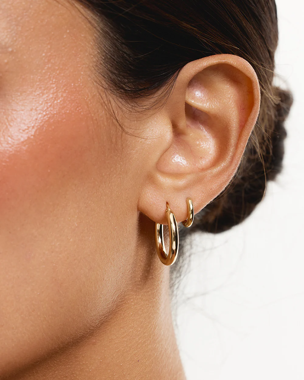 Tube Hoop Earrings - Image 8