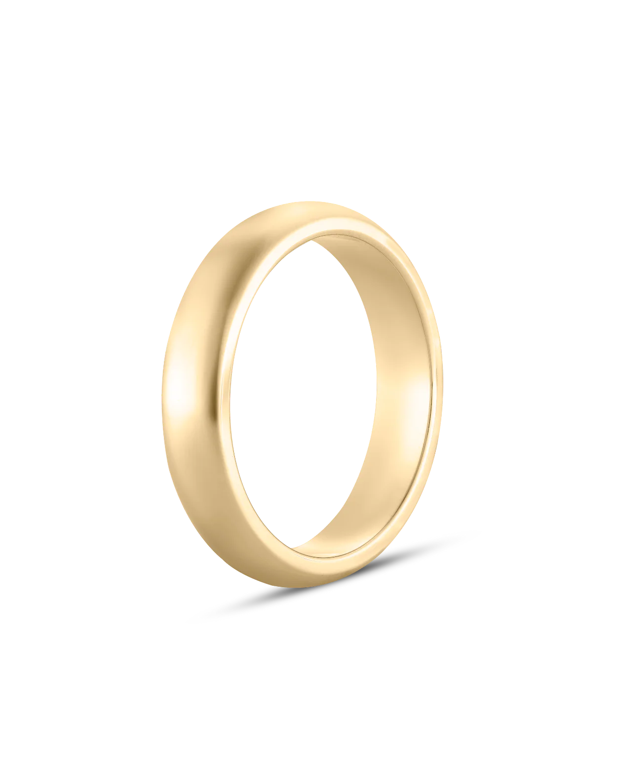Vanessa 4mm Dome Wedding Ring - Image 5